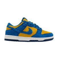 Nike Dunk Low SE Panda-Monium Court Blue Yellow Ochre Suede (Women's) 37.5 blue