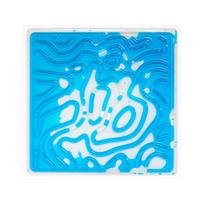 | Dynamic Flow Texture Sensory Liquid Floor Tiles Real Visual Change Tiles Classroom Fun Sensory Flooring dangaus mėlyna spalva