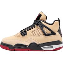 Air Jordan 4 Retro GS Pizza Vaikų Kedai Ruda Sezamo Balta IH2094-200 35.5 black