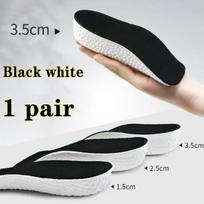 Memory Foam Height Increase Insoles For Men Women Shoes Flat Feet Arch Support Orthopedic Insoles Sneakers Heel Lift Shoe Pads 1.5 cm