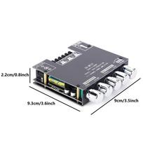 ZK-MT21 2x50W+100W 2.1 Channel Subwoofer Digital Power Amplifier Board AUX 12V 24V Audio Stereo Bluetooth 5.0 Bass Amp for Home