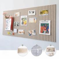 Lightweight DIY Felt Wall Stickers Self-Adhesive 40x60cm Photo Display Board No Drill Felt Bulletin Board Office oranžinė