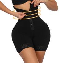 Fajas Colombianas Butt Lifter Shapewear High Waist Tummy Control Panties Waist Trainer Body Shaper Slimming Sheath Flat Belly 6XL juoda