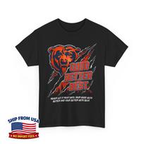 Never Let It Rest Motivation Saying Bears Good Better Best Unisex T-Shirt 150 red