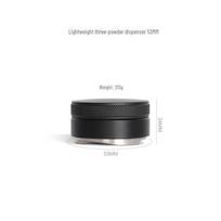 304 Stainless Steel Coffee Powder Tamper & Distributor: 51/58mm, 3-Slurry Type, Constant Pressure black