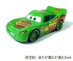 Cars Pixar Cars Toy Lightning McQueen Jackson Storm Mater Sally Sheriff 1:55 Diecast Model Car Collection Toy Birthday Gift black