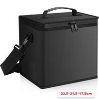 Explosion-Proof Battery Fireproof Handbag Portable Battery Safe Guard Pouch  RC Battery Storage Black L black