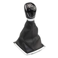 5 greičių pavarų perjungimo svirties perjungimo rankenėlės getras, skirtas Ford Focus 2005-2012 m. black