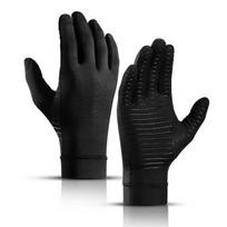 Magnetic Tight Compression High Elasticity Glove Wrist Guard Suitable For Ideal For Cycling Sports Fitnessdaily Function Gloves M black