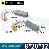 Durable Graphite Carbon Brush 8x12x20 for Treadmill DC Motor