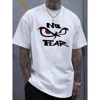 European sizes Men'S Heat Transfer Casual Graphic T-Shirt - Featuring a Print, Short Sleeves, Round Neck, Made of Lightweight. S gray
