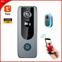 Smart Wireless TUYA WiFi Video Doorbell with High-Definition, Standard Ding-Dong Chime, and Internal Power