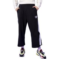 Puma Loose Breathable Wide Leg Cropped Casual Pants Women bottoms Black 845066-01 S white