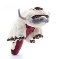 Ilgis 42 ir 45 cm Appa pliušinis žaislas Purūs žaislai Animacinis anime Appa karvės pliušiniai žaislai Lėlė Vaikams Kūdikio dovana gray
