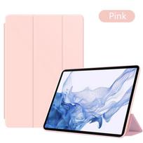Planšetinio kompiuterio dėklas, skirtas Samsung Galaxy Tab S6 Lite SM P610 A8 10,5 X200 A7 T500 A7 Lite T220 S7 S8 11 colių T870 X700 plonas silikoninis dangtelis Tab A7 Lite 8.7 T220 rožinė