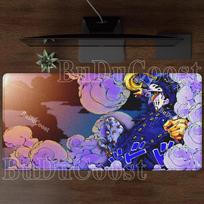 Mouse Pad Jojo Bizarre Adventure Anime PC Gaming Keyboard Mousepad Xxl Office accessories overlock esports HD printing Desk Mat 30x60cm