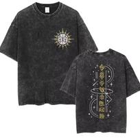 Clair Obscur Expedition 33 Successor Vintage Washed Gaming T-Shirt - Unisex Homebody Gamers Cosplay Oversized Graphic T-shirts 150 gray