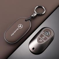 TPU automobilio išmaniojo pultelio dėklas apvalkalas Mercedes Benz C E S klasės W223 W206 C260 C300 S400 S450 S500 stiliaus aksesuarams black