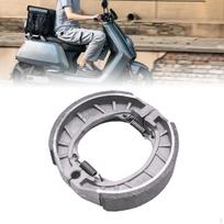 Motorcycle Disc Brake Block Pads, Aluminum Drum Shoe Pad for Gy6-125 Accessories gray