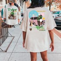 Tyler The Creator World Tour Shirt, Call Me If You Get Lost Tour Fan Concert Tee XXXL gray