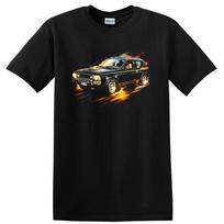 AMC Gremlin Old Car T Shirt Retro Muscle Wagon Tee Classic Auto Art M black