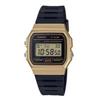 [Casio] Watch Casio Collection F-91WM-9AJH Men's Black & Gold (WEB Limited) black