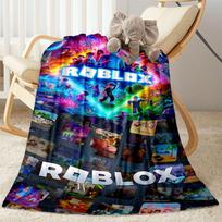 Roblox 185 Blanket Comfortable Perfect for Bed Office Chair Couch All-Season Use Modern Perfect Gift for Relatives and Friends 80cmx120cm