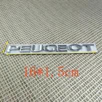 Metalinis automobilio galinės bagažinės raidės logotipo lipdukas Peugeot 4008 GT 3008 308 2008 208 408 5008 307 508 206 207 301 Dekoravimui