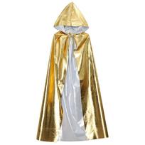 Anime Costumes Women Man Boys Girls Vampire Grim Reaper Cloak Outfit Halloween Cosplay Costumes Masquerade Carnival Party Role Play Dress Up 155 beige
