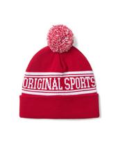 PRO-SPECS Graphic Pom Pom Beanie Rede Xxx red