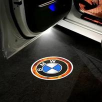 Automobilio durų LED projektorius, dekoruotas BMW pasveikinimo žibintais X1/X3/X4/X5/X6 naujos 3 serijos, 5 serijos ir 7 serijos modifikacija. gam00 zdsr2 2PCS ruda