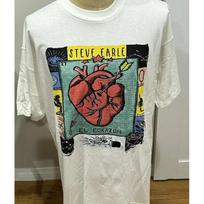 SALE VTG Steve Earle 1998 World Tour Shirt Classic White Unisex S-2345XL Unisex T-Shirt L gray