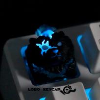 Solo Leveling Komiksų Serijos Mechaninė Klaviatūra Keičiama Esc Klavišo Kepurėlė Dervos Medžiaga Periferinis Įrenginys Smagi Dovana blue