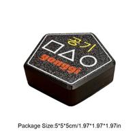 New Korean Traditional Play Game Gonggi Jack Stone Pebbles Set Include Stone Catching Game Korean Folk Game Gonggi Game DDAKJI black