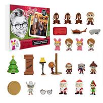 Christmas Countdown Blind Box Acrylic Decor With Festive Hanging Ornaments For Holiday Gifts Style A red
