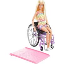 Barbie Fashionista Colorful Romper Wheelchair Doll 3 years up HJT13 beige