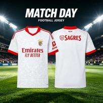 2026-27 New Season Third Away Football Jersey Summer Men Abstract Pattern Benfica Lisboa Soccer Shirt Match Sports Clothing L