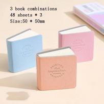 LANGUO Square Watercolor Sketchbook Set 3 Pack Mini Drawing Book Thick Paper for Painting Sketching Work Relaxation Art Supplies