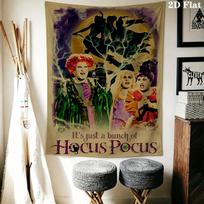 Hocus Pocus 2 Witch Returns Tapestry Fashion Print Wallmounted Soft Work Of Art Atmospheric Background Cloth 130cm x 150cm
