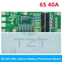 1/3PCS 24V 6S 40A BMS 18650 Li-Ion Lithium Battery Poretect Board Solar Lighting BMS PCB With Balance For Ebike Scooter 3PCS
