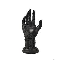Cyberpunk Headphone Stand Gaming Headphone Stand and Controller Stand Jewelry Storage Stand - Futuristic Resin Design with Metal Look - Desktop Organ juoda