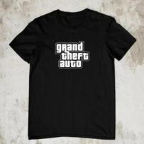 GTA Grand Theft Auto Logo Video Game Unisex S-5XL Shirt ILS283 XXL white