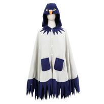 Vintage Stage Costume For Women Polyester Fluffy Flamingo Cape For Halloween Performances White Set,XXXL white
