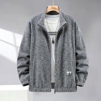 Men's Plus Size Big & Tall Long-Sleeve Warm Zip-Up Hoodie for Fall & Winter 5XL