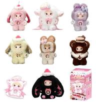 Nommi Sweetheart Plush Blind Sliding Eye Windowed Tummy 1 Random Item One-Bite Toy, Box, Switch, Storage, Approx. 22cm,