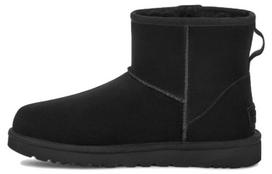 UGG Classic Mini Bailey Zip Boot Black Women's 39