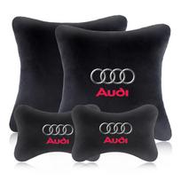 Soft Artificial Plush Car Headrest Neck Pillow Throw Pillow Backrest for E5 A3 A4 A5 A1 A6 A7 A8 Q3 Q4 Q5 Q6 Q7 Q8 S3 S4 S5 S7 32
