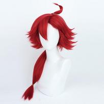 Adjustable Gundam Suletta-mercury Wig Soft Heat-resistant Synthetic Silk Fiber Adult/child Hairpiece brown