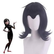 Europos ir Amerikos Cosplay Perukas Elfo Nakvynės Namai Vampyrės Mergaitė Mavis Jonathan Anime Perukas Sintetinio Pluošto Perukas 1pc&14inches gray