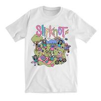 2026 Prepare for Hell Tour Shirt Heavy Metal Slipknots Graphic Print T-shirt Man Women Short-sleeve Shirt Oversized Cotton Tee S white